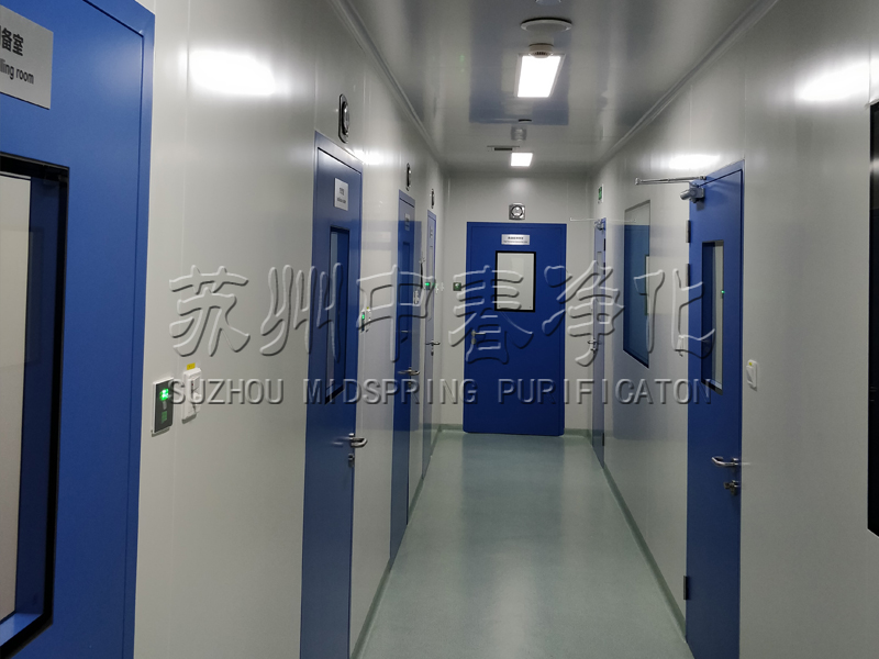 江蘇某國(guó)際第三方檢測(cè)潔凈室工程